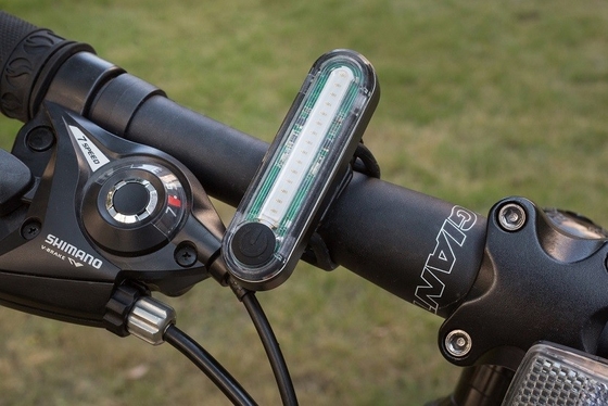 Aluminiowy rower ładowany przez USB przednie tylne światło 500 metrów IPX4 SMD