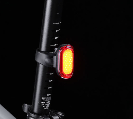 Ładowalna lampka rowerowa 400 mAh Biała/czerwona/niestandardowa dioda LED 2-3 godziny ładowania