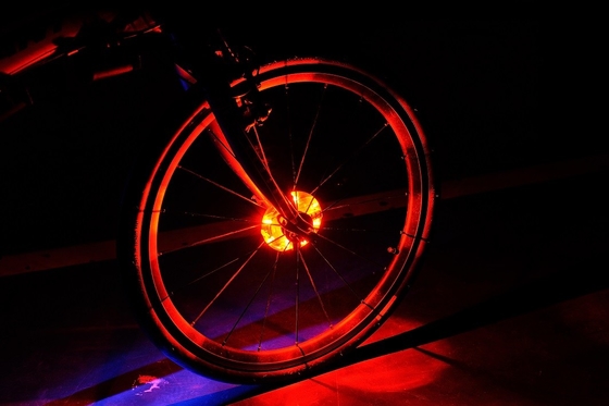 10lm LED Światło na szprychy rowerowe 15 Graficzne szybkie miganie