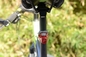 Jazda na rowerze na świeżym powietrzu 20-28mm Tylne światła rowerowe 180mAh